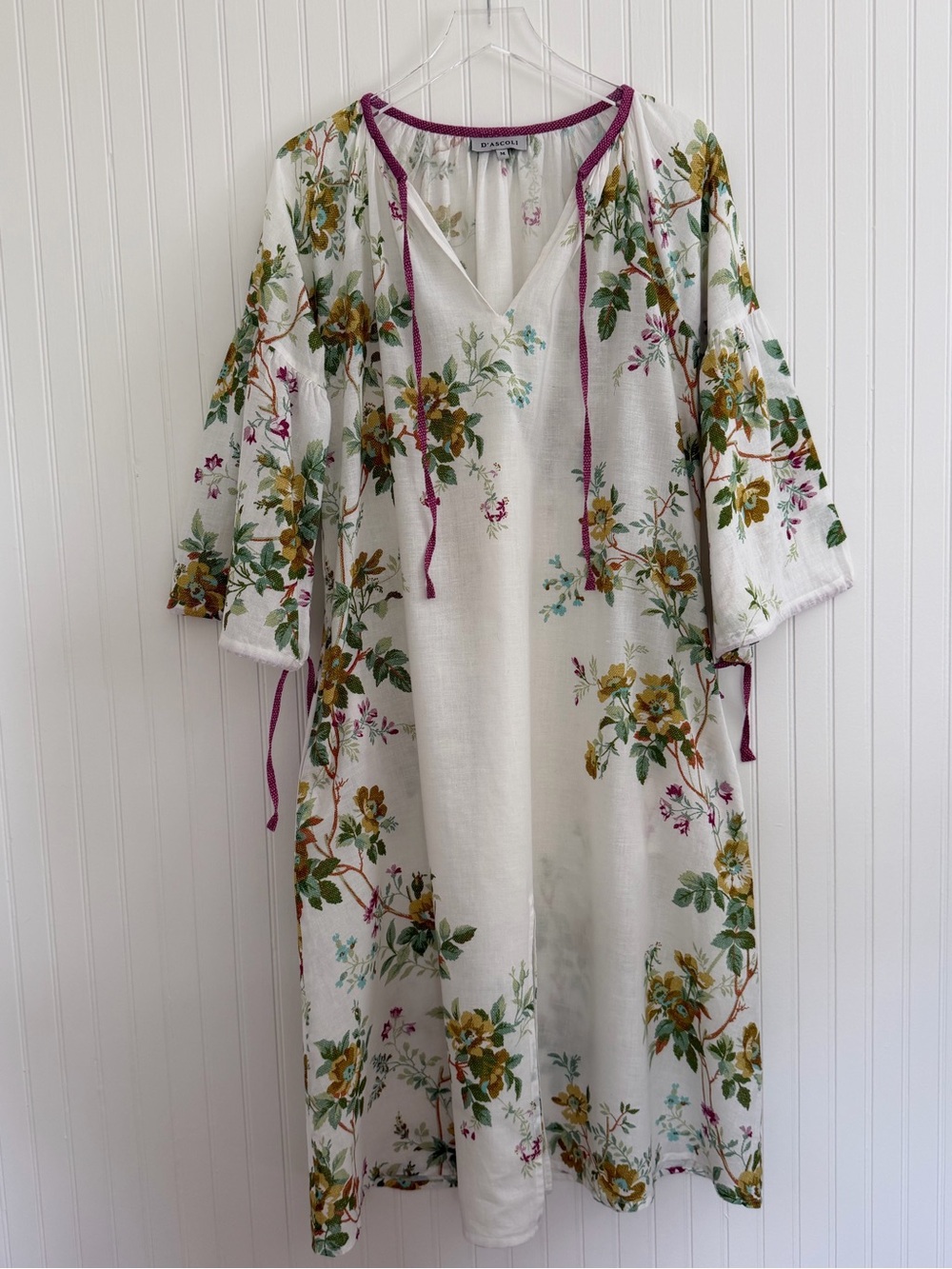 D’ASCOLI Floral Kaftan